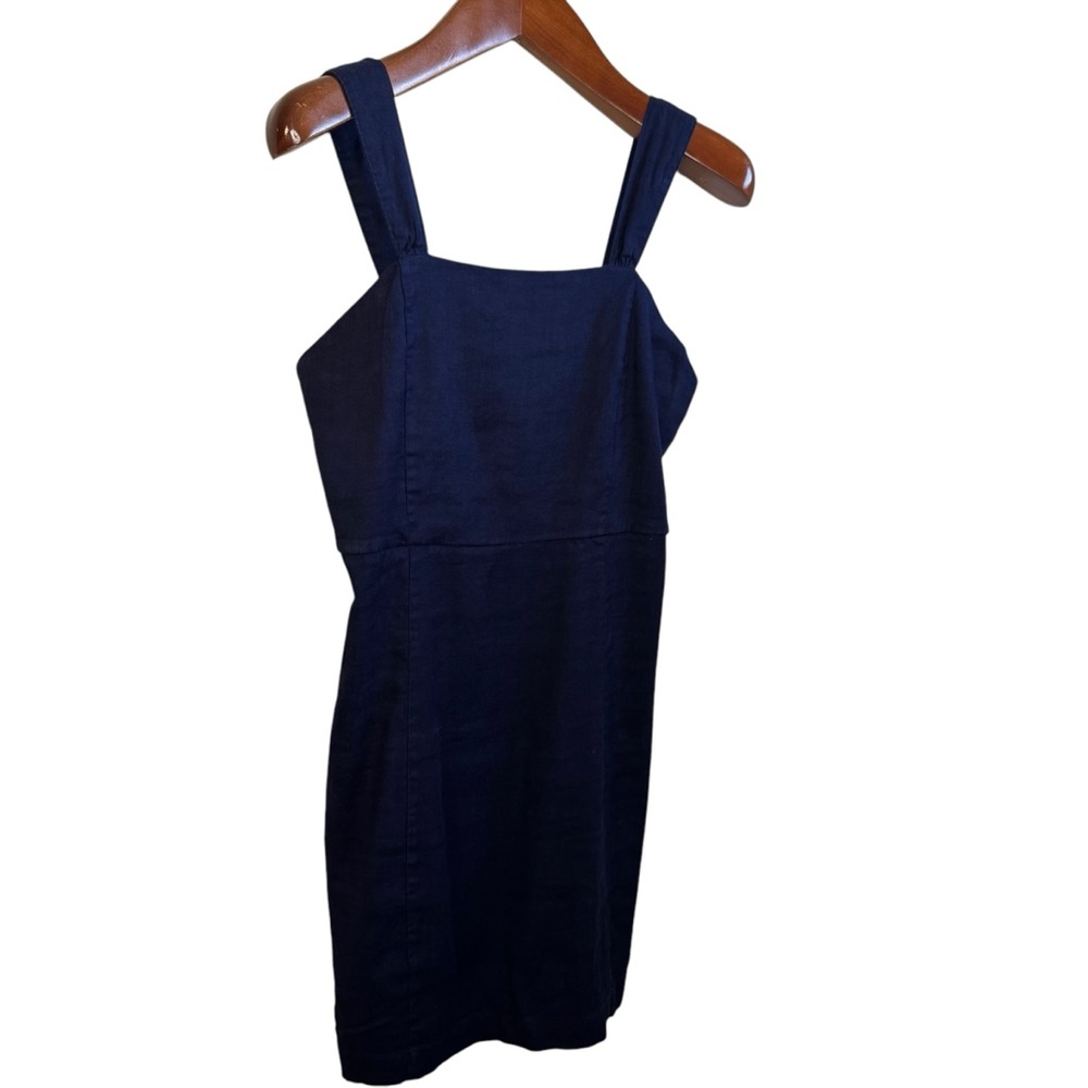 H by Halston Navy Blue Mini Dress
